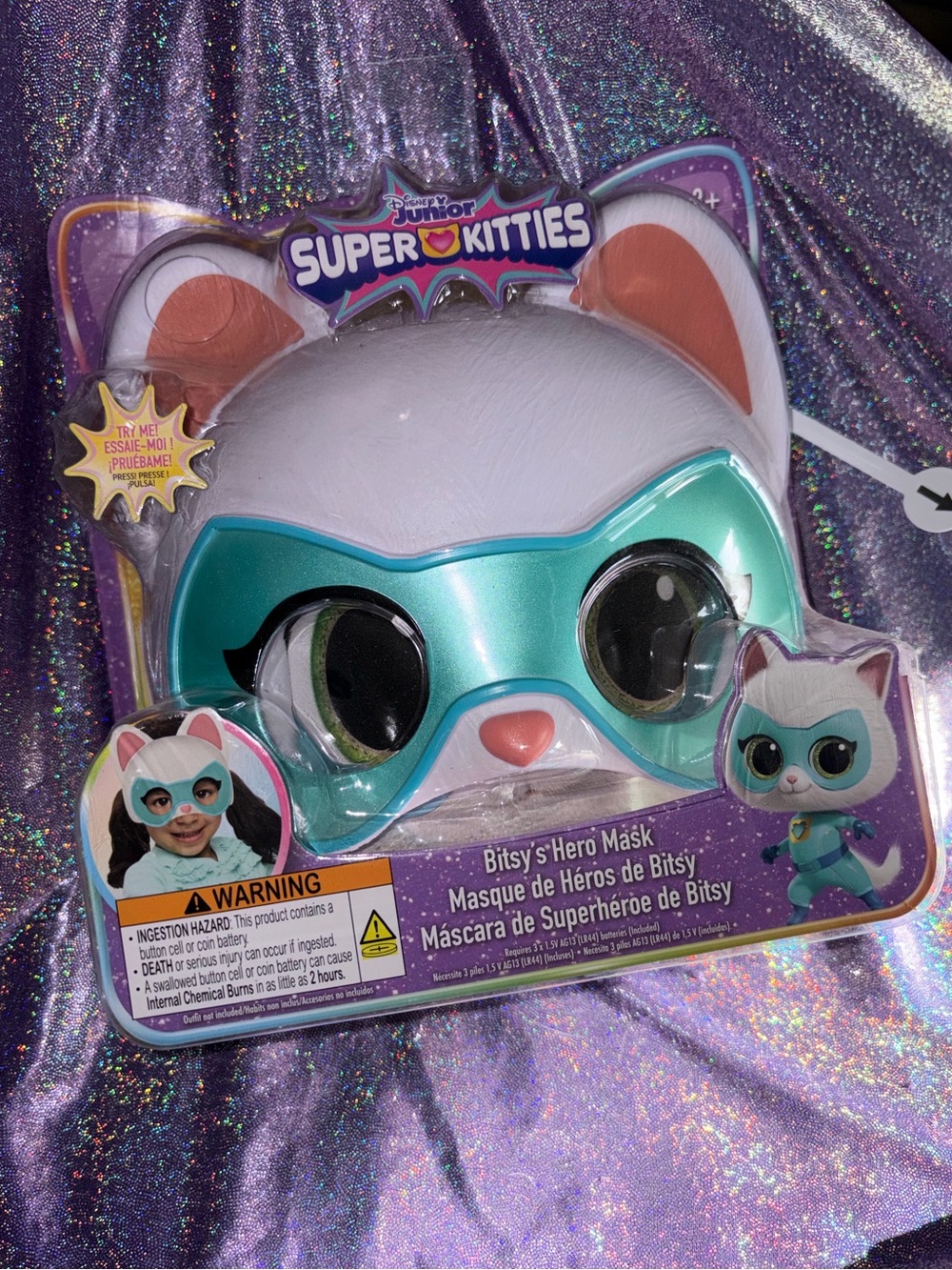 Disney Super Kitties Mask: Bitsy